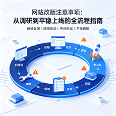 扬州建站-网站改版注意事项：从调研到平稳上线的全流程指南