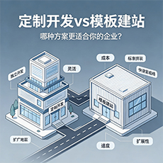 扬州建站-定制开发vs模板建站：哪种方案更适合你的企业？