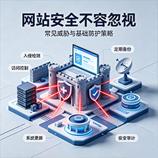 扬州建站-网站安全不容忽视：常见威胁与基础防护策略