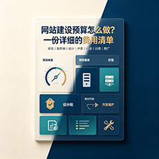 扬州建站-网站建设预算怎么做?一份详细的费用清单