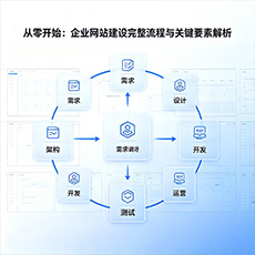 仪征建站-从零开始：企业网站建设完整流程与关键要素解析