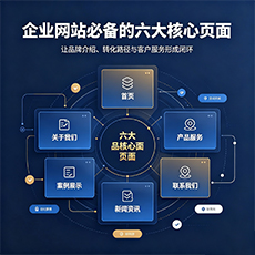 扬州建站-企业网站必备的六大核心页面